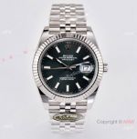 Clean Factory Rolex Datejust 41 Cal.3235 Superclone Watch Smoked Green Dial